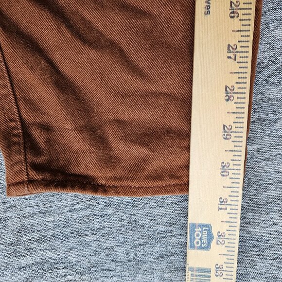 Vintage 90s Womens Gloria Vanderbilt 1991 Cotton Jeans Brown Sz 16 NWT Y2K RARE - Picture 12 of 12